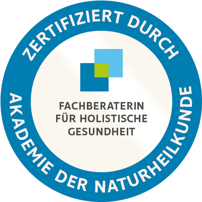 Logo eines Zertifikates der Akademie der Naturheilkunde